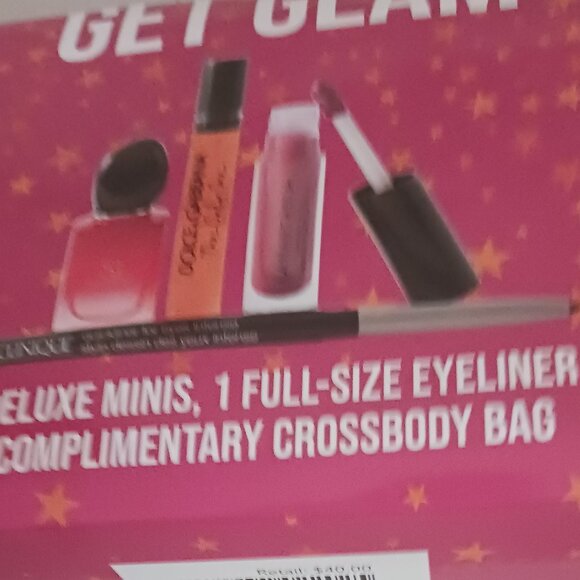 Macys Get Glam 3 Deluxe Minis, 1Ffullsize Eyliner+ Complentary Crossbody bag - Picture 3 of 8